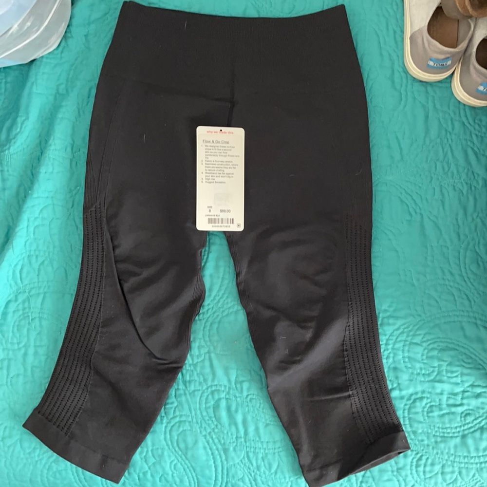 Lululemon Flow & Go Crops